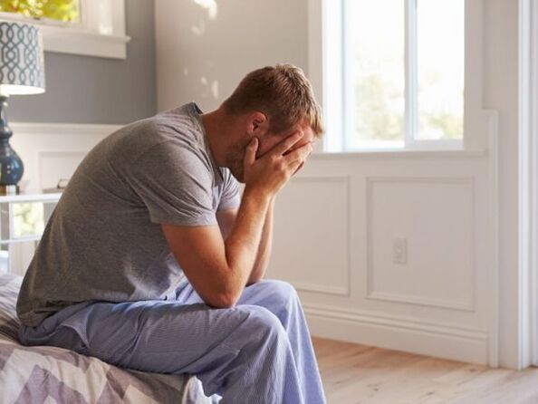 männliche Prostatitis