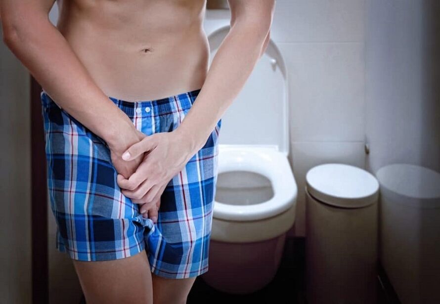 Entleerung der Blase zur Vorbeugung von Prostatitis