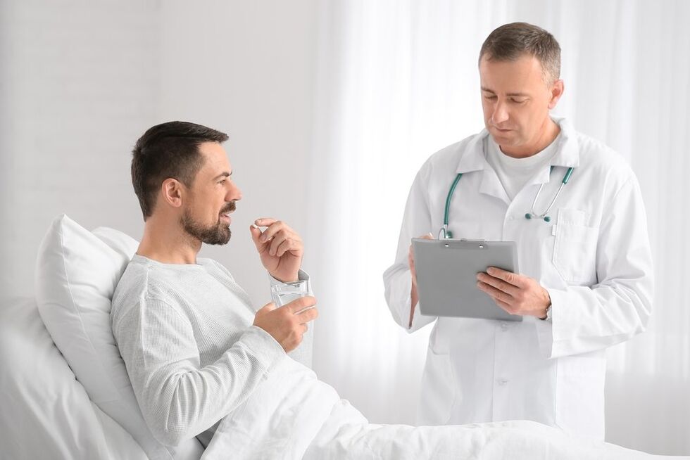 Medikamente gegen Prostatitis sollten von einem Arzt verschrieben werden